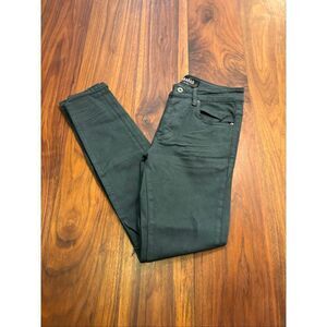 Valabasas Men's Dark Blue Mid Rise Distressed Skinny Jeans Size 32